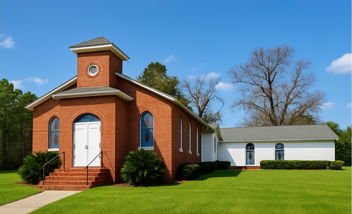 Testerina Primitive Baptist Church sanctuary in Tallahassee